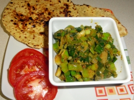 Spring Onion Curry 